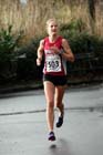 Joasia Zakrzewski (Dumfries) finishing 2nd in the Ronnie Walker Saltwell 10k Road Race, Gateshead. Photo: David T. Hewitson/Sports for All Pics
